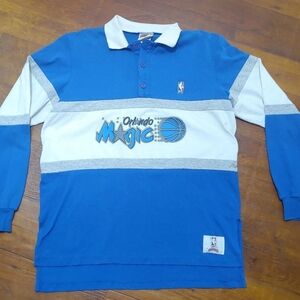 Vintage 1990s Orlando Magic Long Sleeve Men's Shirt